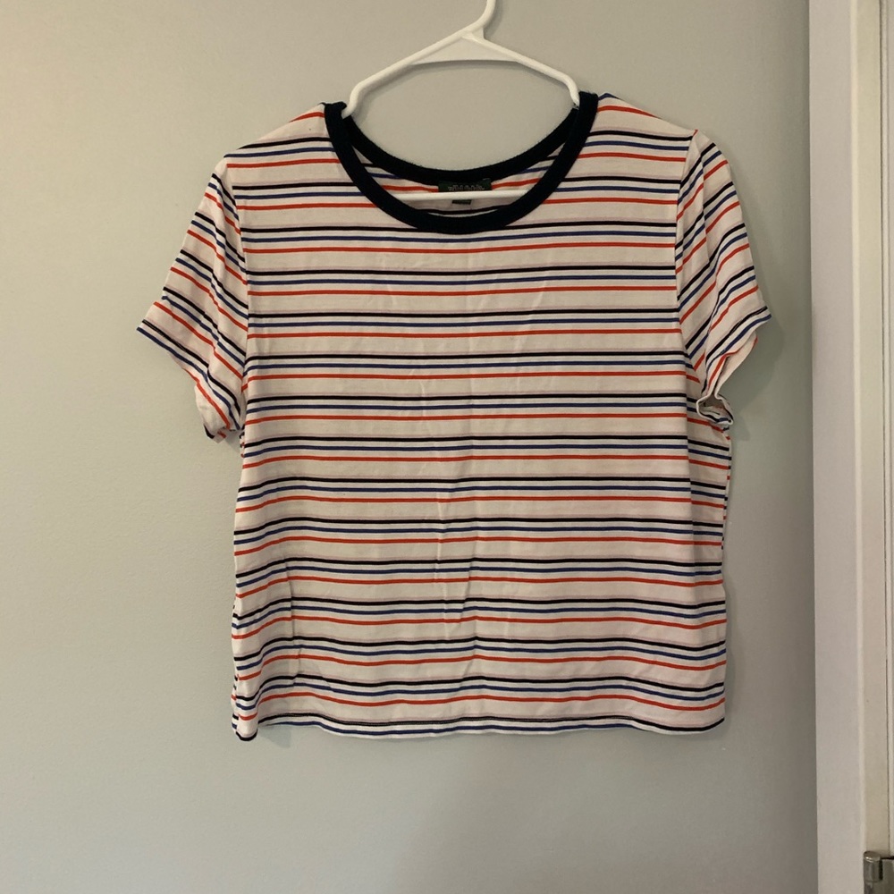 Target Striped Crop Top
